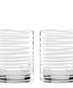 Kate Spade Charlotte Street Double Old Fashioned Glass Set