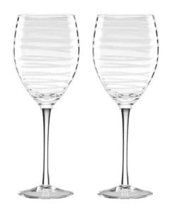 Kate Spade Charlotte Street 2-Piece Wine Glass Set