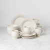 Lenox French Perle Groove 16-Piece Dinnerware Set