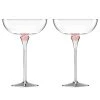 Kate Spade Drinkware Rosy Glow™ 2-piece Champagne Saucer Set 1 Kate Spade Drinkware Rosy Glow™ 2-piece Champagne Saucer Set