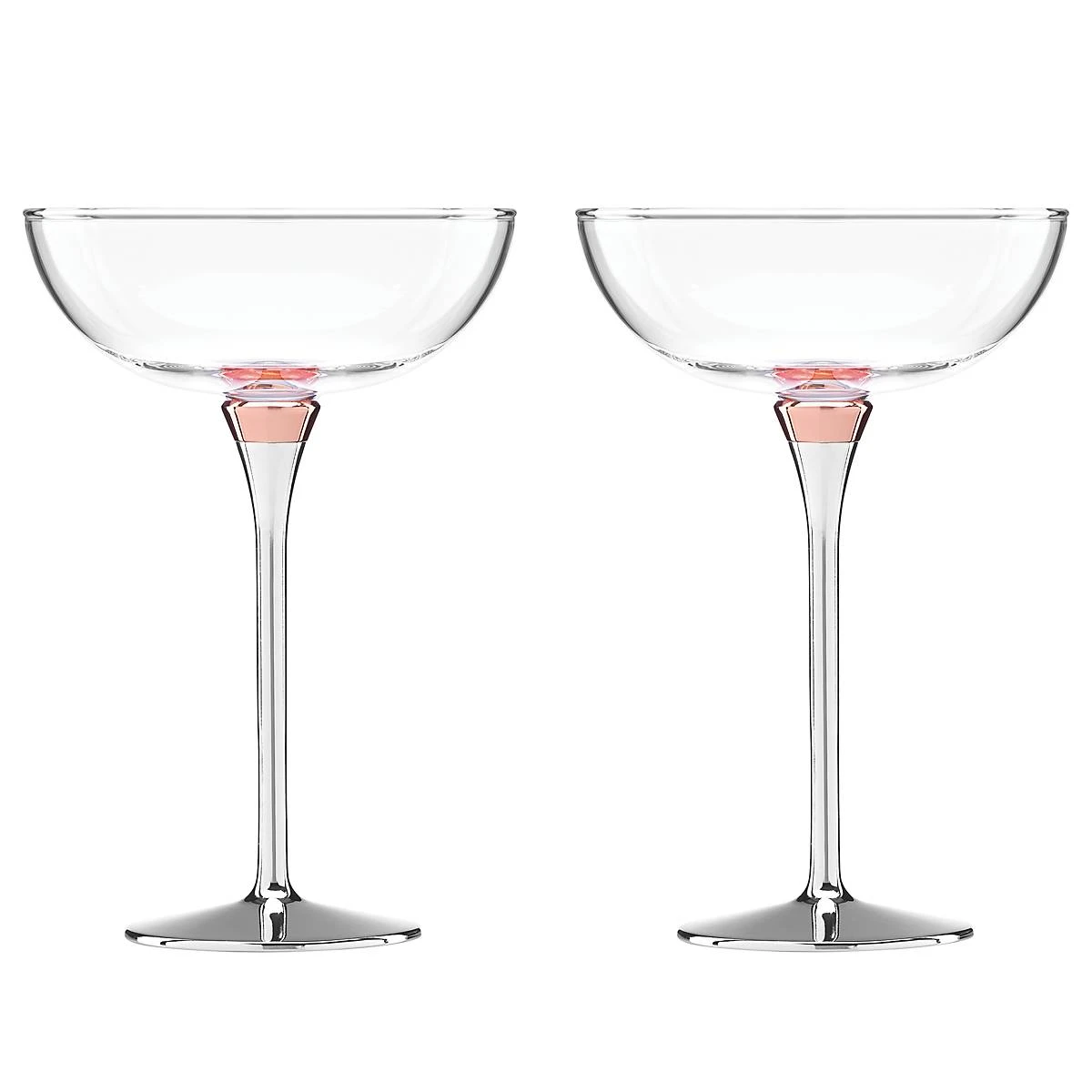 874830_wHR.jpg Kate Spade Drinkware Rosy Glow™ 2-piece Champagne Saucer Set