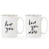 Kate Spade Bridal Party "Love You" And "Love You More" Mugs