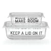 Kate Spade Kitchen All In Good Taste 4pc Rectangular Food Storage Set 2 Kate Spade Kitchen All In Good Taste 4pc Rectangular Food Storage Set