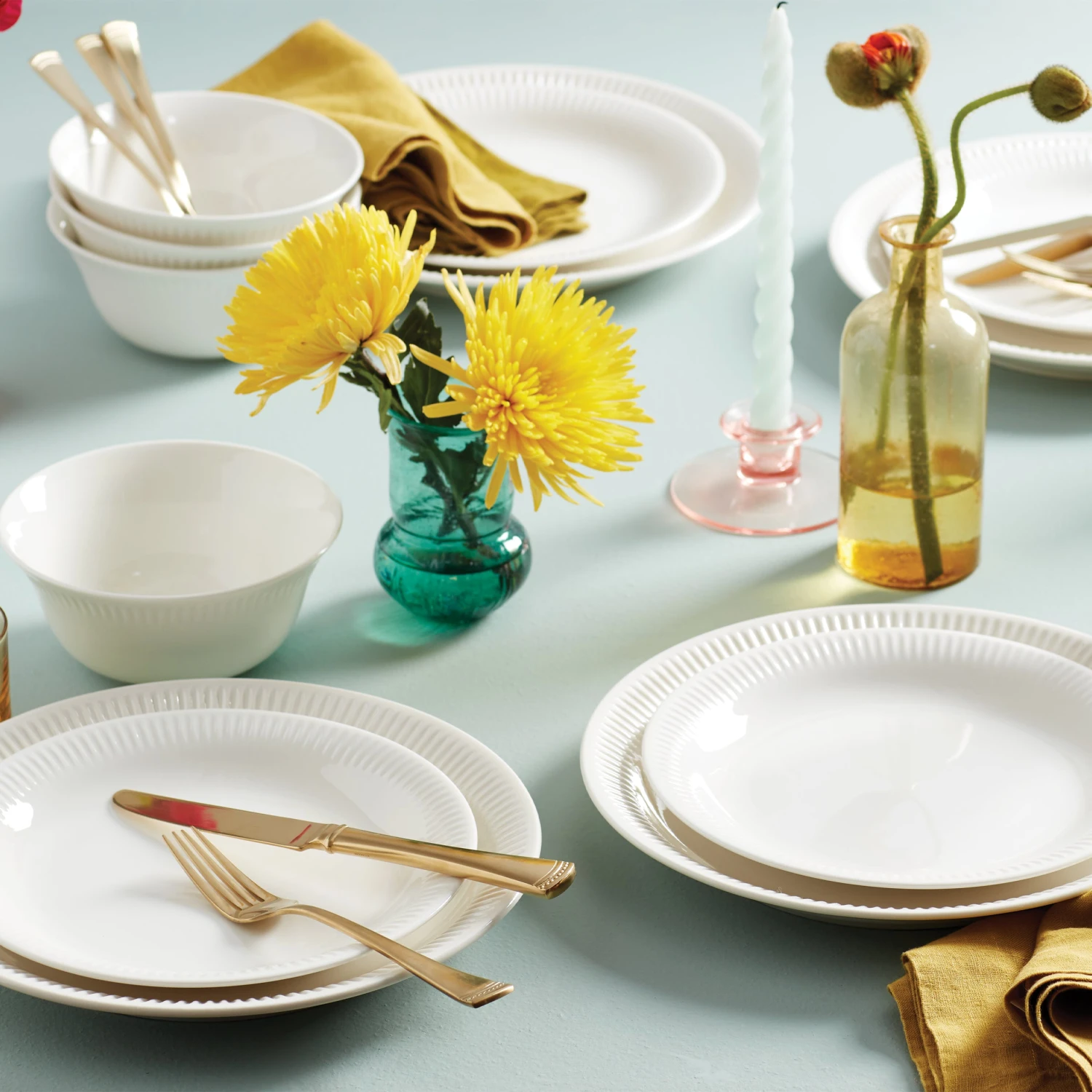 Lenox Profile 12pc Dinnerware Set 4 Lenox Profile 12pc Dinnerware Set