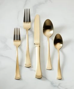 Lenox Portola Gold 20-Piece Flatware Set