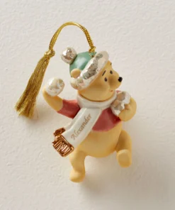 Lenox Winnie The Pooh's Winter Fun Ornament Personalized Ornaments