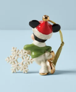 Lenox Personalized Ornaments Mickey Snowflake Ornament