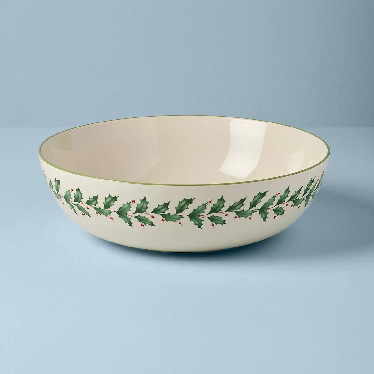 879349_w10_6199bc67-271b-40ce-82e4-94bbeba6bd00.jpg Lenox Holiday Pasta Serving Bowl Dinnerware