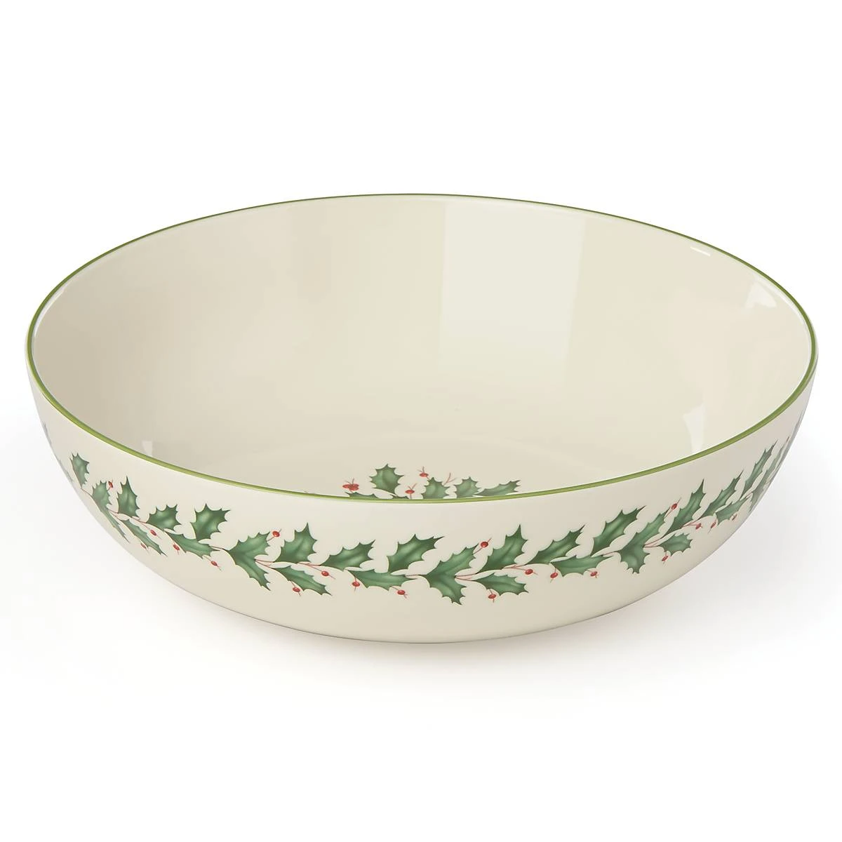 879349_wHR_a4f5b96b-63fd-45c5-bb49-546439fc5440.jpg Lenox Holiday Pasta Serving Bowl Dinnerware