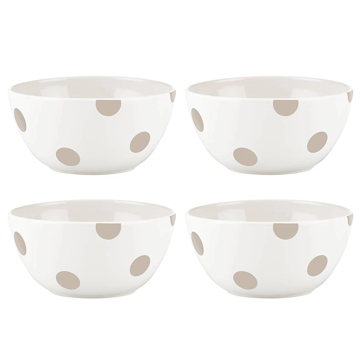 879364_wHR.jpg Kate Spade Dinnerware Deco Dot 4-piece All-Purpose Bowl Set