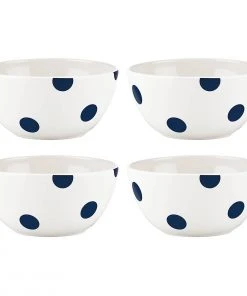 Kate Spade Dinnerware Deco Dot 4-piece All-Purpose Bowl Set
