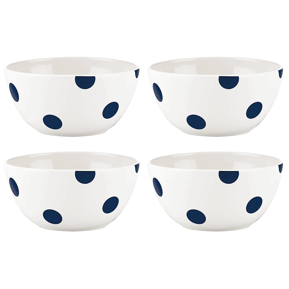 879367_wHR_b6e853ea-1afc-4a3a-93e3-33c9a433cda1.jpg Kate Spade Dinnerware Deco Dot 4-piece All-Purpose Bowl Set