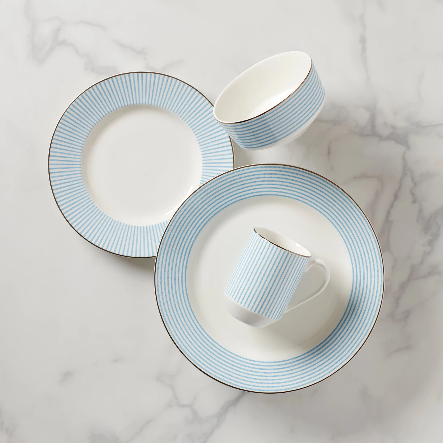 Kate Spade Dinnerware Laurel Street 4-piece Place Setting 3 Kate Spade Dinnerware Laurel Street 4-piece Place Setting