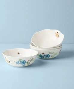 Lenox Butterfly Meadow 4-Piece All-Purpose Bowl Set Dinnerware