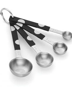 Kate Spade Kitchen Deco Dot™ Metal 4-piece Measuring Spoon Set