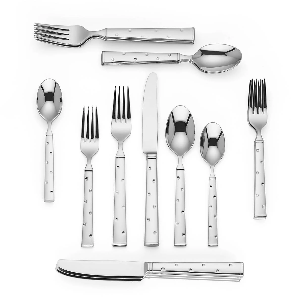 Kate Spade Larabee Dot™ 20-piece Flatware Set 4 Kate Spade Larabee Dot™ 20-piece Flatware Set