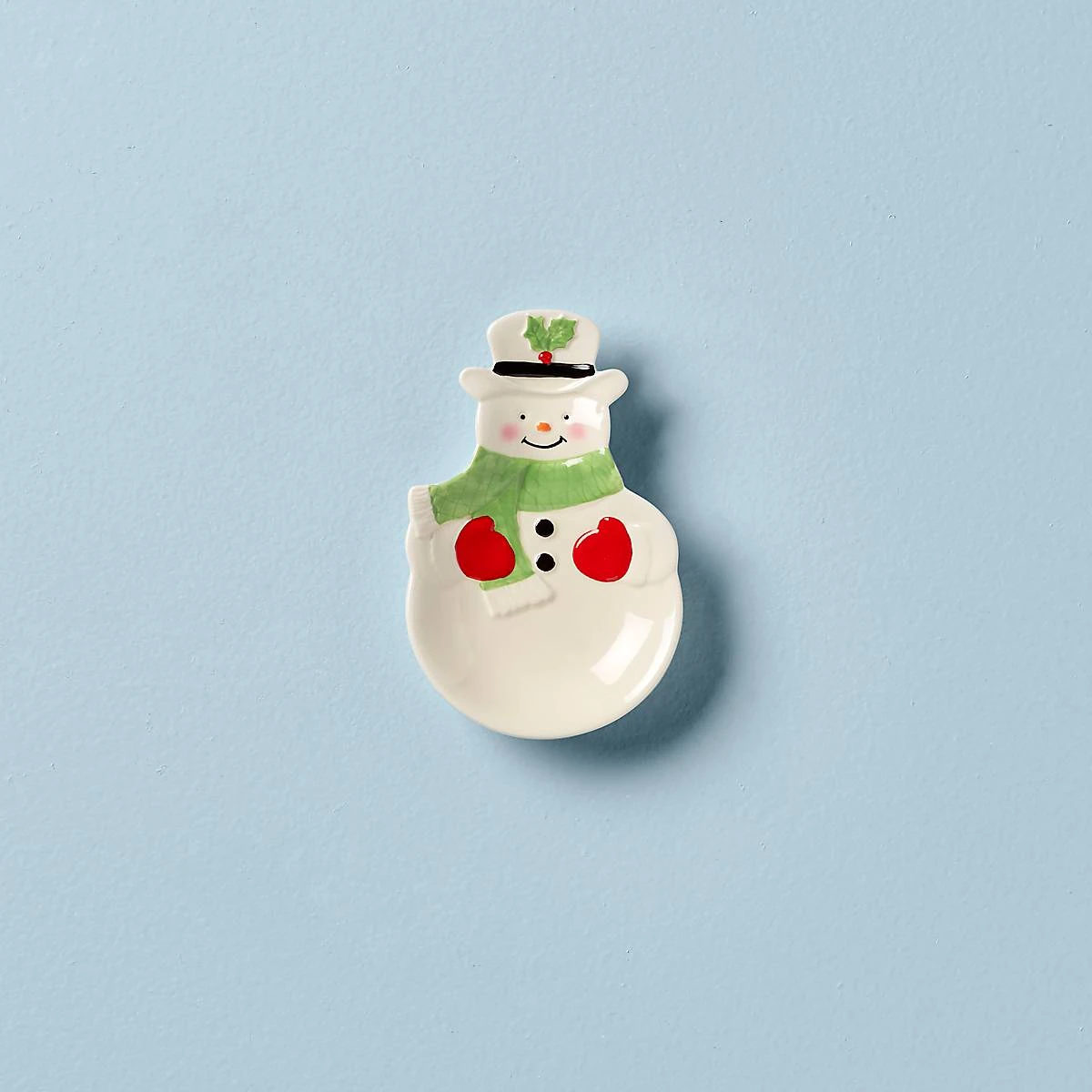 882206_w10.jpg Lenox Hosting The Holidays Snowman Spoon Rest Dinnerware