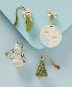 Lenox Personalized Ornaments Our Family Pickle Ornament™ 4 Lenox Personalized Ornaments Our Family Pickle Ornament™