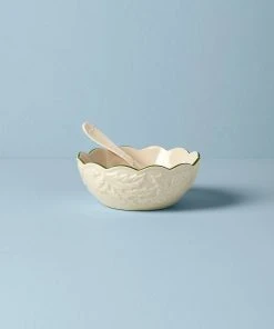 Lenox Hosting The Holidays™ Dip Bowl With Spoon Dinnerware