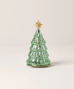 Lenox Wintery Woods™ Lit Mercury Glass Pine Tree