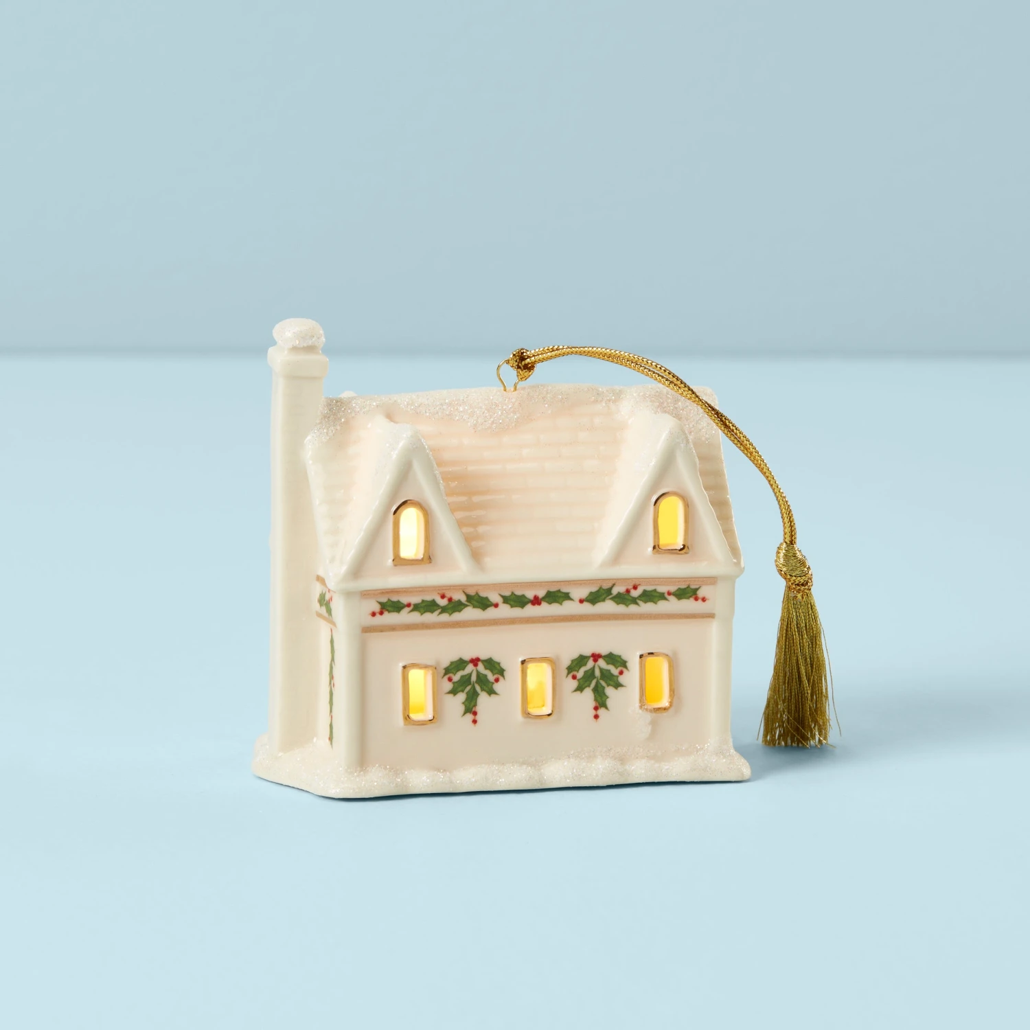 Lenox Christmas Village Toy Shoppe Lighted Ornament 4 Lenox Christmas Village Toy Shoppe Lighted Ornament