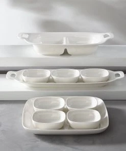 Lenox Aspen Ridge™ 4-piece Hors D'oeuvres Tray Set 5 Lenox Aspen Ridge™ 4-piece Hors D'oeuvres Tray Set