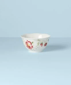 Lenox Butterfly Meadow Red Bowl Dinnerware