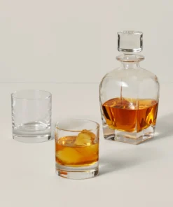 Lenox Tuscany Classics Whiskey Decanter & Glass Set Drinkware