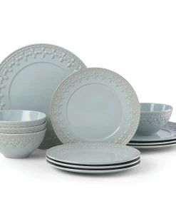 Lenox Chelse Muse Fleur 12-piece Dinnerware Set 6 Lenox Chelse Muse Fleur 12-piece Dinnerware Set