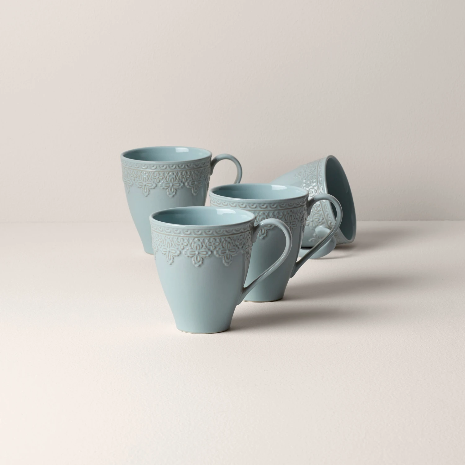 885614_w10.jpg Lenox Chelse Muse Fleur ™ 4pc Mug Set