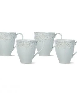 Lenox Chelse Muse Fleur ™ 4pc Mug Set 7 Lenox Chelse Muse Fleur ™ 4pc Mug Set
