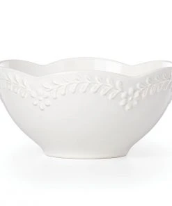 Lenox Chelse Muse Scallop Floral All-Purpose Bowl Dinnerware