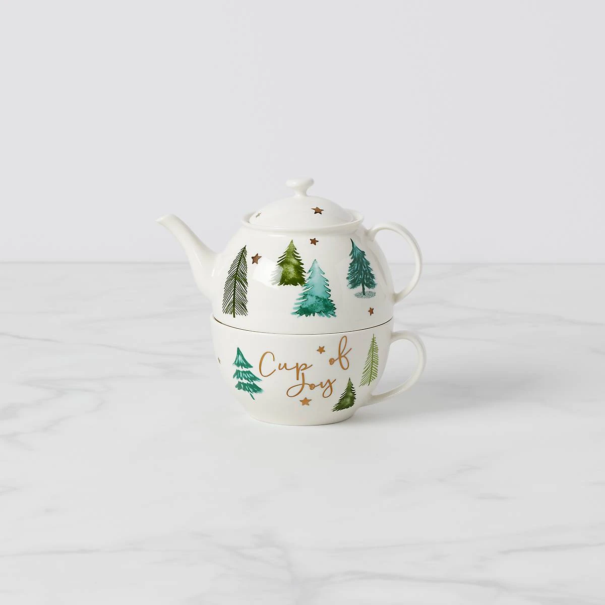 885855_w10_6b959f9b-f9c9-4d9e-bd40-41016071ffb8.jpg Lenox Dinnerware Balsam Lane Teapot & Cup