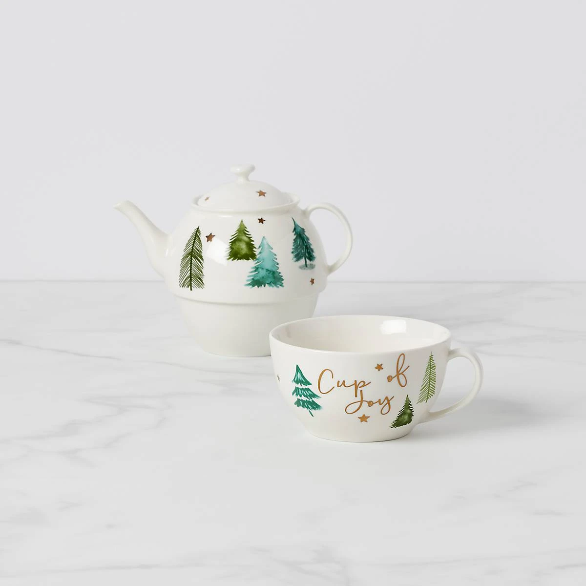 885855_w11_2bd1db6a-7322-428b-a4ce-41b65d65dca4.jpg Lenox Dinnerware Balsam Lane Teapot & Cup