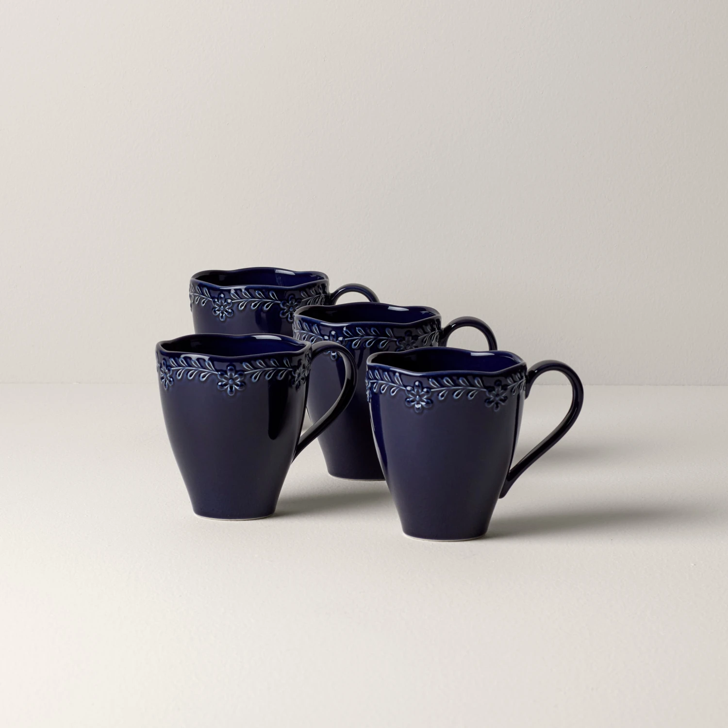 886309_w10.jpg Lenox Chelse Muse Fleur ™ 4pc Mug Set