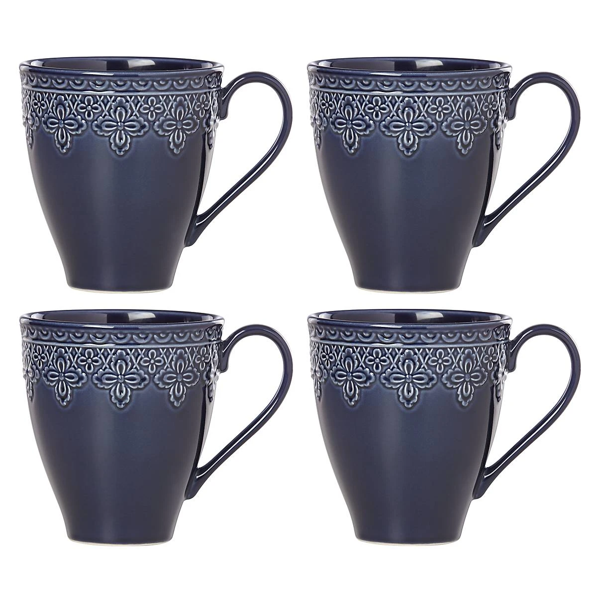 886309_wHR.jpg Lenox Chelse Muse Fleur ™ 4pc Mug Set