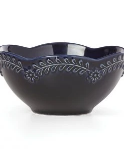 Lenox Chelse Muse Scallop Floral All-Purpose Bowl Dinnerware