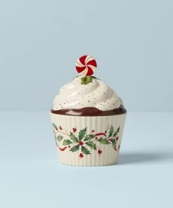 Lenox Dinnerware Hosting The Holidays™ Cupcake Candy Dish