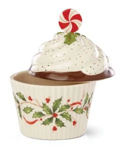 Lenox Dinnerware Hosting The Holidays™ Cupcake Candy Dish