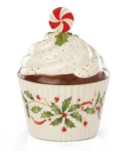 Lenox Dinnerware Hosting The Holidays™ Cupcake Candy Dish