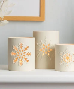 Lenox Home Décor Large Snowflake Votive
