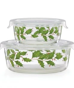 Lenox Hosting The Holidays™ Glass Storage Bwls