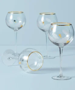 Lenox Holiday™ Gold 4-piece Balloon Glass Set Drinkware