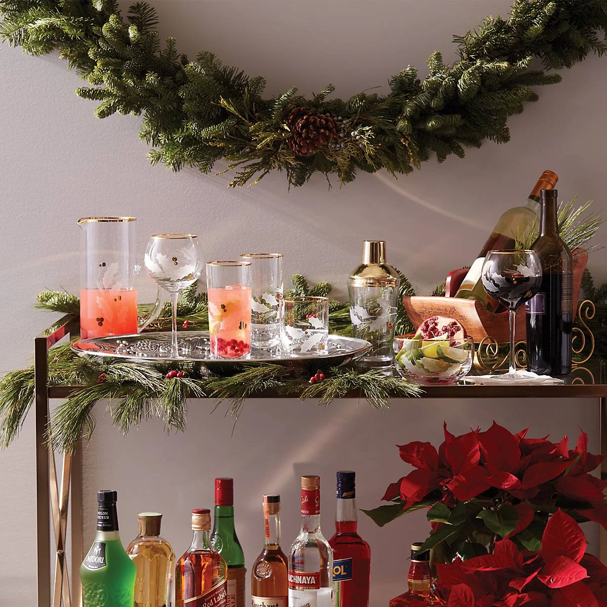 886857_w1_6761d888-071e-4cad-b825-e3dd05ec6a3d.jpg Lenox Holiday™ Gold 4-piece Balloon Glass Set Drinkware