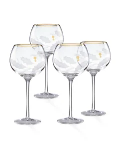 Lenox Holiday™ Gold 4-piece Balloon Glass Set Drinkware