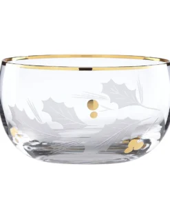 Lenox Holiday™ Gold Glass Nut Bowl