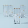 Lenox Holiday™ Gold 4-piece Highball Glass Set Drinkware