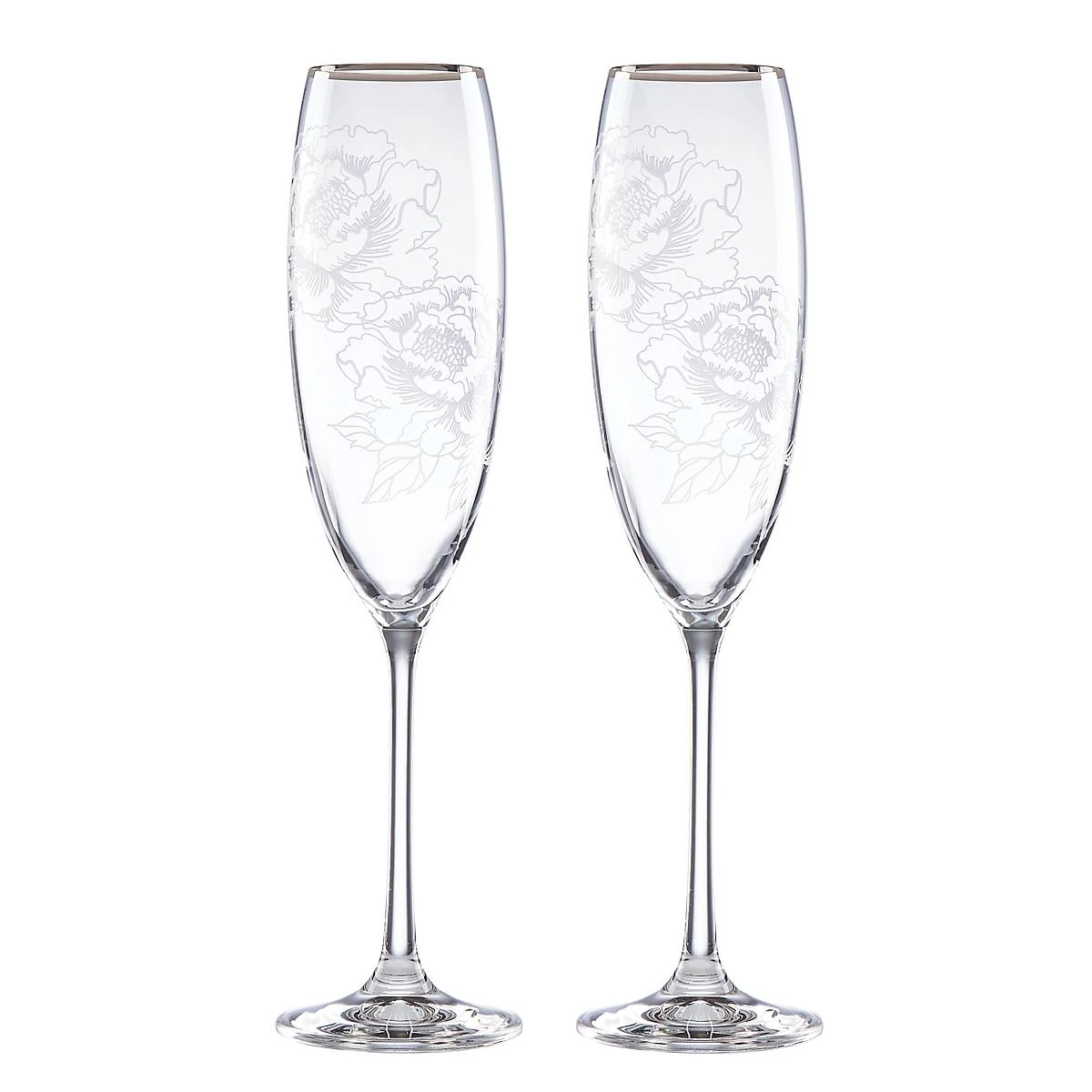 886922_wHR_9f0c4f6c-4846-43be-84a9-3852e67523e4.jpg Lenox Silver Peony™ Toasting Flute Drinkware