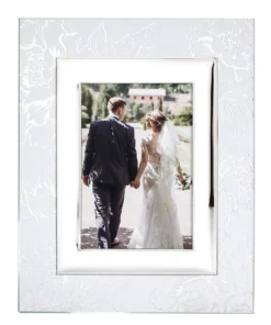 Lenox Home Décor Silver Peony™ 5" X 7" Frame