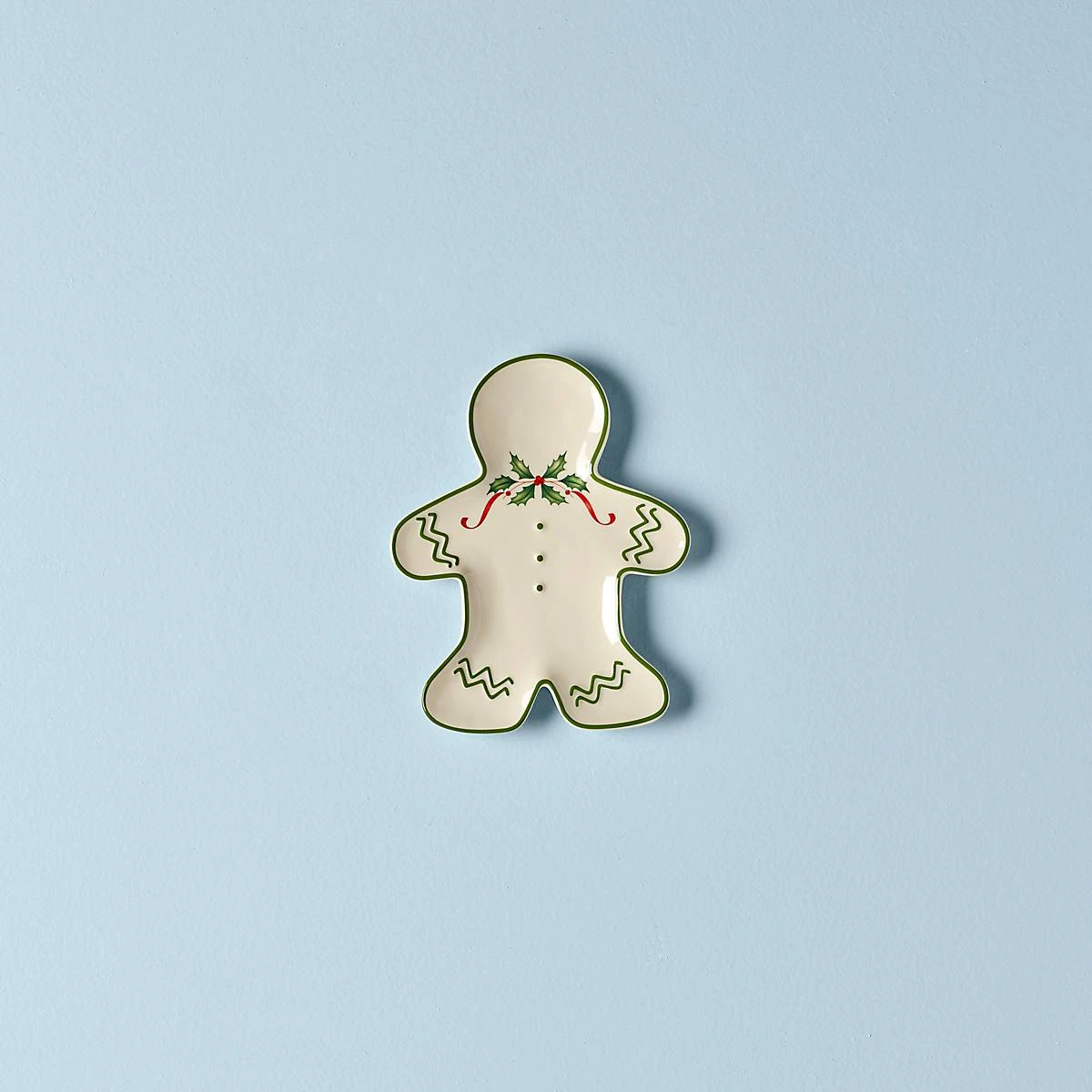 887060_w10_fa9ef8cc-6ea0-4de9-ae48-4608a084e0eb.jpg Lenox Holiday™ Gingerbread Man Accent Plate Dinnerware